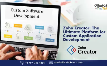 Zoho Creator: The Ultimate Platform for Custom Application Development