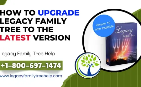 Upgrade Legacy Family Tree to Legacy 10