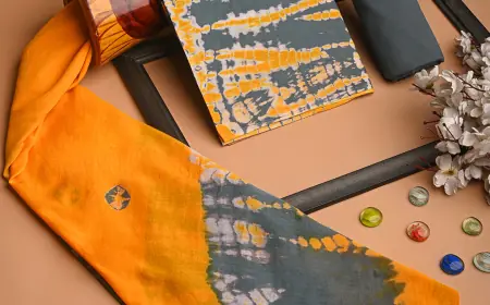 Shop Printed Cotton Suits With Chiffon Dupatta Online