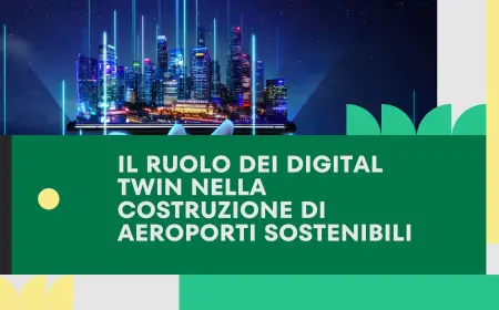 Il ruolo dei Digital Twin nella costruzione di aeroporti sostenibili