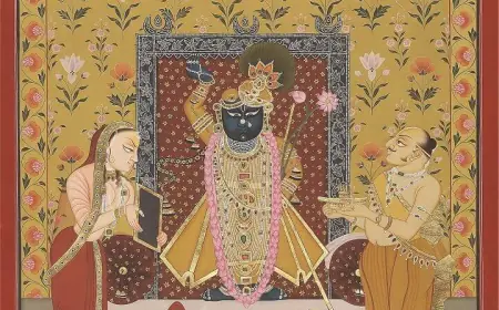 The Spiritual Beauty of Pichwai Lotus Painting