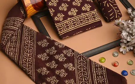 Buy Cotton Suits With Cotton Dupatta Online in India