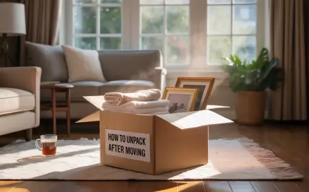 Step-by-Step Guide: How to Unpack After Moving Without Stress