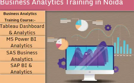 Practical Business Analytics Training in Noida, Excel, VBA, SQL, Power BI, and Free Data Science Certification, by "SLA Consultants Noida"