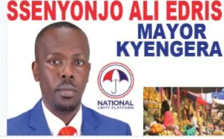 Ali Ssenyonjo Edriis Unveils Ambitious Manifesto For Mayor Of Kyengera Town Council