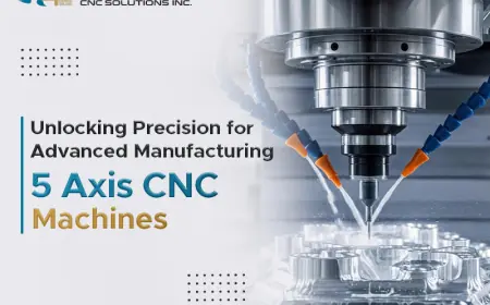 Unlocking Precision for Advanced Manufacturing: 5 Axis CNC Machines