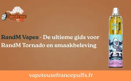 RandM Vapes - De ultieme gids voor RandM Tornado en smaakbeleving