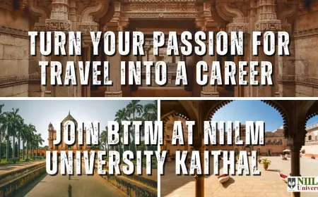 BTTM Program at NIILM University Kaithal | Top Hospitality & Hotel Management Studies