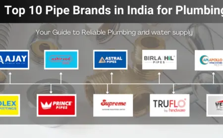 Top 10 Pipe Brands in India for Plumbing