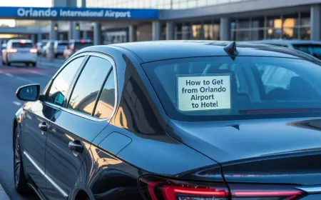 Which Transportation Option Is Cheapest from Orlando Airport to a Hotel?