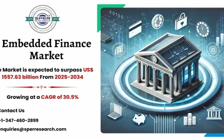 Embedded Finance Market Growth, Size and Share 2034