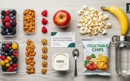 Healthy Travel Snacks | Best Dietician in Noida