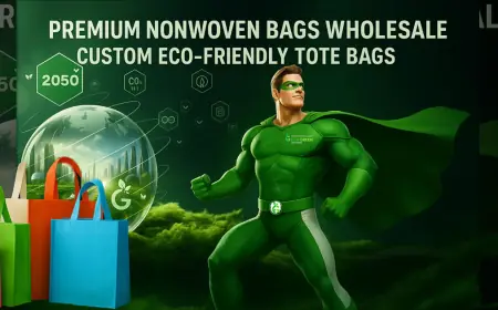 Premium Nonwoven Bags Wholesale | Custom Eco-Friendly Tote Bags