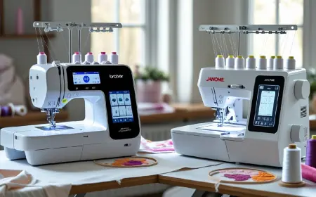 Janome vs Brother: Choosing the Right Embroidery Machine for Your Needs