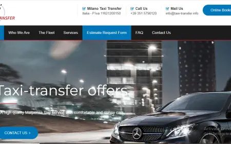 Taxi Transfer Milan Malpensa