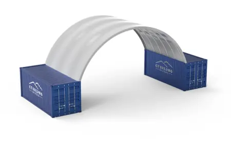 Marquesina para Contenedores – 6 m × 6 m × 2 m