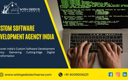 Affordable Custom Software Development Agency in India Offering Tailor-Made IT Service: Wish Geeks Techserve