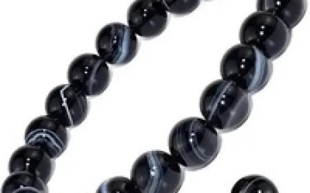 Buy Black Sulemani Hakik Agate Bracelet – Protection & Healing