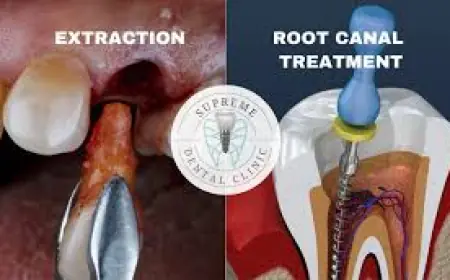 Is it better to get a root canal or extraction?