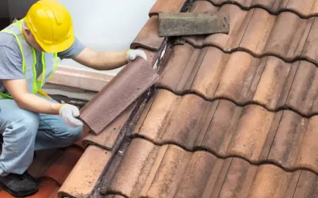 Emergency Roof Leak Repair and Deck Stairs with Landing