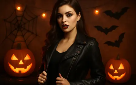 Why Leather Jackets Are the Perfect Halloween Outfit: