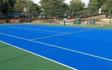 Customized Lawn Tennis Court Construction in Delhi