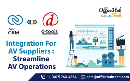 Zoho CRM <-> D-Tools integration For AV Suppliers : Streamline AV Operations
