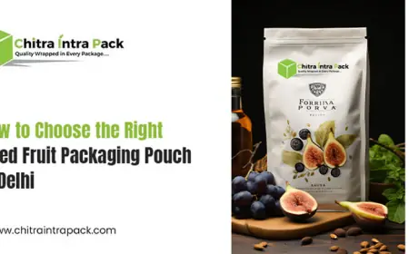 How Dried Fruit Packaging Pouches in Delhi Keep Products Fresh & Safe