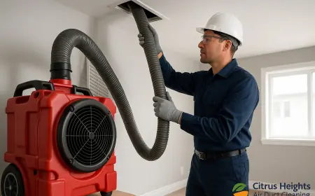 How Can Negative Pressure Air Duct Services Improve Indoor Air Quality in Citrus Heights?