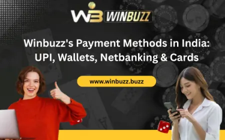 Winbuzz's Payment Methods in India: UPI, Wallets, Netbanking & Cards