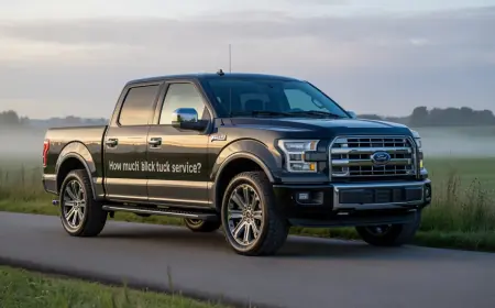 How Much Does a Standard Black Truck Service Cost per Hour?