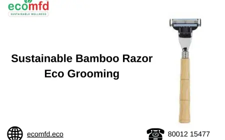 Sustainable Bamboo Razor – Eco Grooming