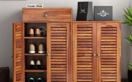 The Art of Entryway Organization: Mastering Home Design with a Wooden Shoe Rack
