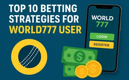Top 10 Betting Strategies for World777 Users