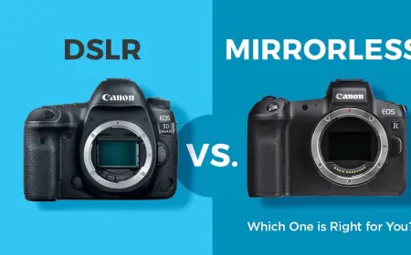 The Distinction Between Mirrorless and DSLR Cameras
