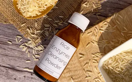 Rice Enzyme Cleansing Powder: Gentle Exfoliation for Radiant Skin