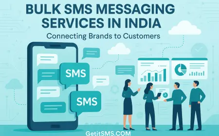 Bulk SMS Messaging Services in India (2025)