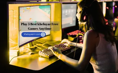 Play 5 Best kheloyar Free Games Anytime Free