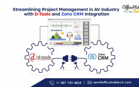 Streamlining Project Management in the AV Industry with D-Tools for Zoho CRM Extension