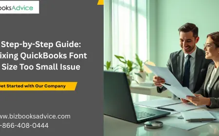 Step-by-Step Guide: Fixing QuickBooks Font Size Too Small Issue