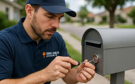 How Can a Mailbox Locksmith in Coral Gables Improve Home Security?