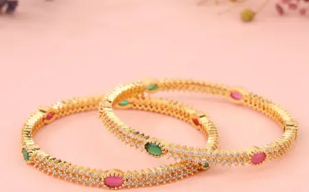 Buy Zircon Bangles Online for Women Online in India - Rebaari