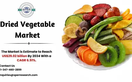 Dried Vegetable Market Size, Share and Analysis 2034