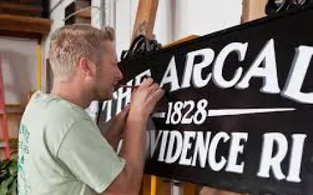 Rediscovering Traditional Hand Printed Signs for Modern Businesses