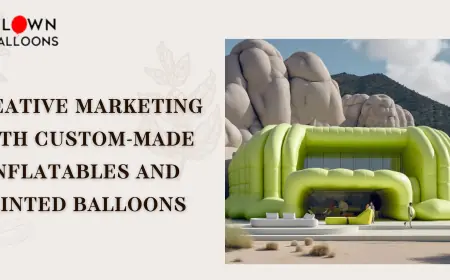 Creative Marketing with Custom-Made Inflatables and Printed Balloons