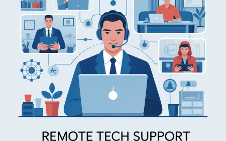 Remote Tech Support: Enhancing Efficiency from Anywhere