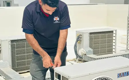 Avail professional AC cleaning Dubai services with expert solutions with Urban Mop