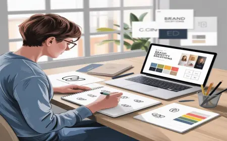 Custom Logo and Identity Design for Brands