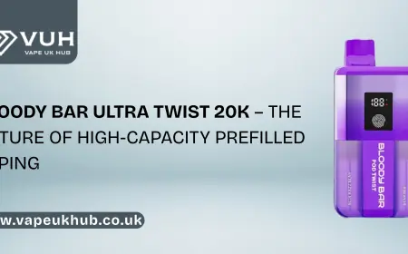 Bloody Bar Ultra Twist 20K – The Future of High-Capacity Prefilled Vaping