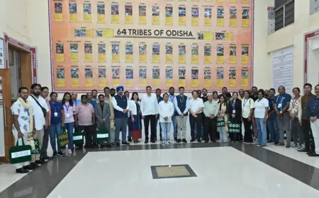 Sri Lankan Delegation comprising Policy Makers, Intellectuals & Media Professionals Visits KIIT and KISS